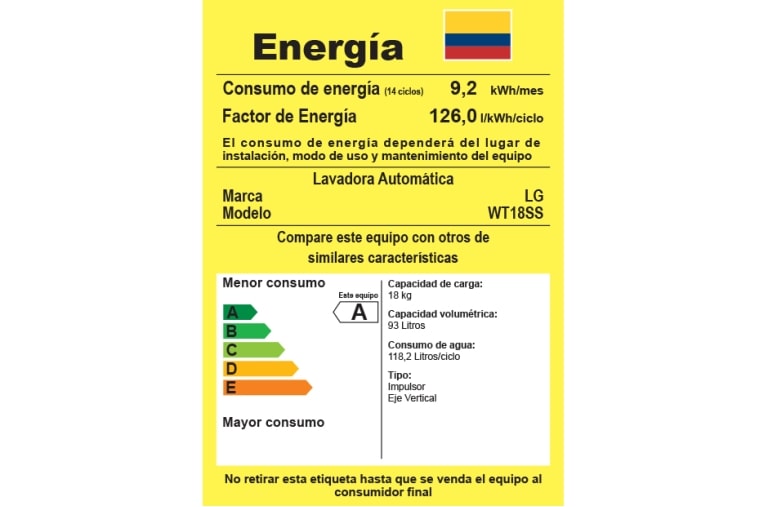 LG Lavadora LG Turbo Drum®, Auto Pre-lavado, Carga Superior, 40lbs/18kg, color Plateado, WT18SS