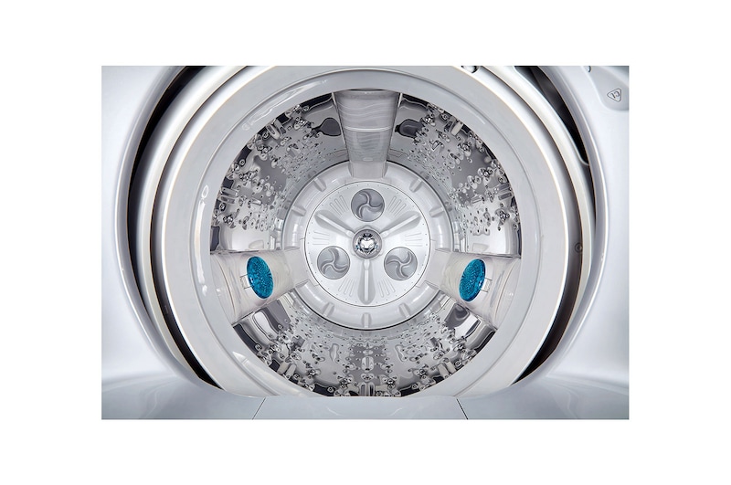 LG Lavadora LG Motor Smart Inverter, Smart Motion+Turbo Drum®, Pre-lavado+Normal, Carga Superior, 42lbs/19kg, color Gris, WT19DSB