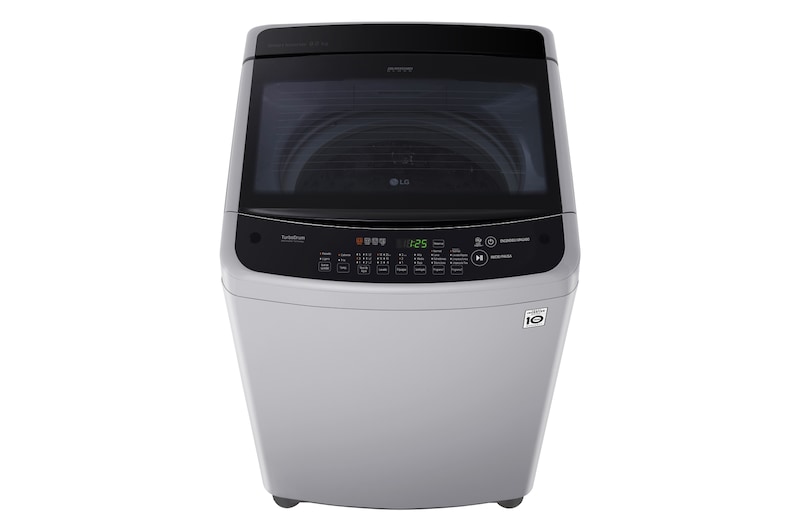 LG Lavadora LG Motor Smart Inverter, Smart Motion+Turbo Drum™, Pre-lavado+Normal, Carga Superior, 20lbs/9kg, color Gris, WT9DSBP