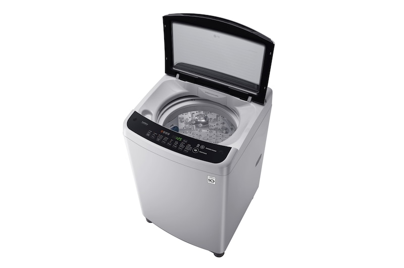 LG Lavadora LG Motor Smart Inverter, Smart Motion+Turbo Drum™, Pre-lavado+Normal, Carga Superior, 20lbs/9kg, color Gris, WT9DSBP
