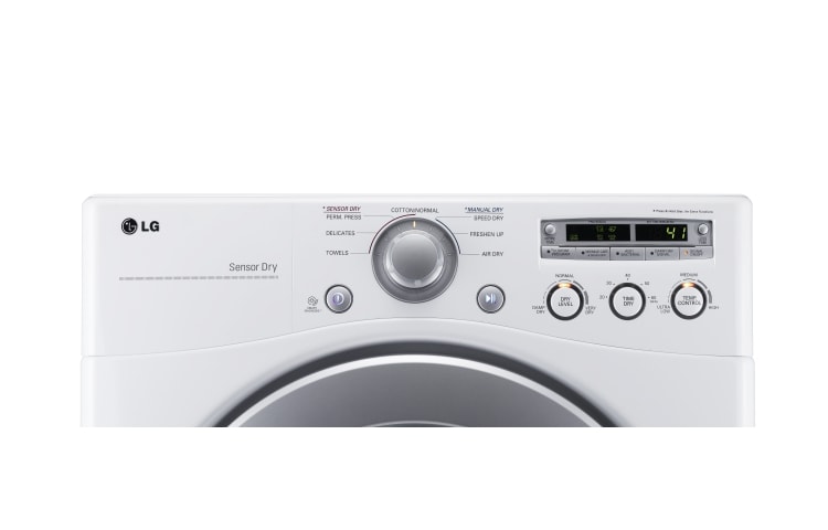 LG Secadora a gas 16kg/35Lbs, Smart Diagnosis, Sensor de secado, 9 programas, funcion vapor, Color Blanco, DLG2251W
