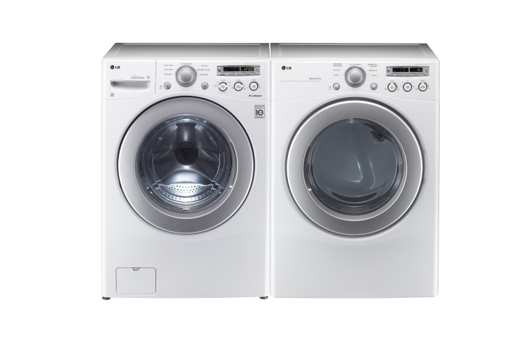 LG Secadora a gas 16kg/35Lbs, Smart Diagnosis, Sensor de secado, 9 programas, funcion vapor, Color Blanco, DLG2251W