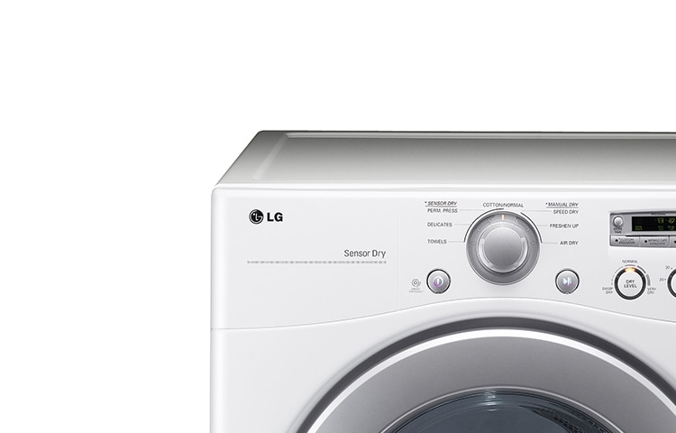 LG Secadora a gas 16kg/35Lbs, Smart Diagnosis, Sensor de secado, 9 programas, funcion vapor, Color Blanco, DLG2251W