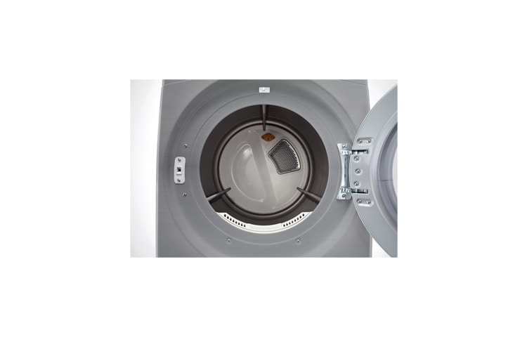 LG Secadora a Gas 40lbs/18kg, Gran Capacidad, ciclos con vapor, Sensor de Secado , color Tipo Acero, DLGX3251V