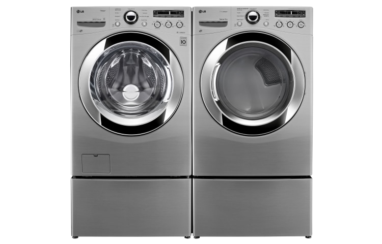 LG Secadora a Gas 40lbs/18kg, Gran Capacidad, ciclos con vapor, Sensor de Secado , color Tipo Acero, DLGX3251V