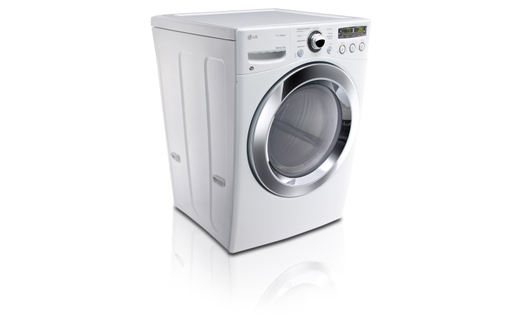 LG Secadora a Gas 40lbs/18kg, Gran Capacidad, ciclos con vapor, Sensor de Secado, Color Blanco, DLGX3251W