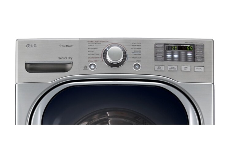 LG Secadora a Gas 49lbs/22kg, Gran Capacidad, ciclos con vapor, Sensor de Secado , DLGX4271V