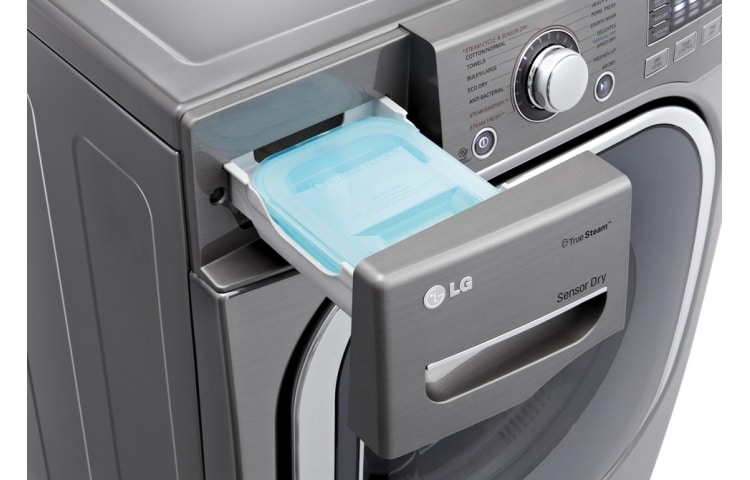 LG Secadora a Gas 49lbs/22kg, Gran Capacidad, ciclos con vapor, Sensor de Secado , DLGX4271V