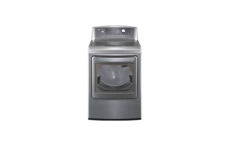 Vista frontal de Secadora Rocky, 44Lbs, True Steam, Smart Diagnosis DLGX5102V