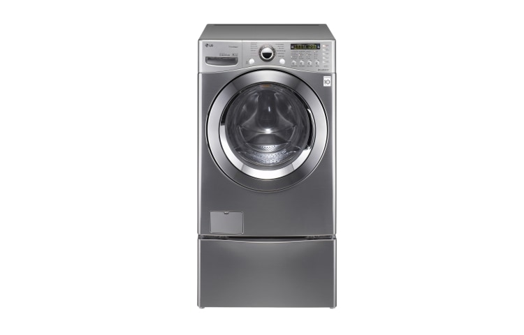 LG Lavadora/Secadora 18kg/40Lbs 6Motion, Inverter Direct Drive, True Steam, Smart Diagnosis, Ahorro de Agua, Color Acero Inoxidable (Discovery 2), WD1873RDS