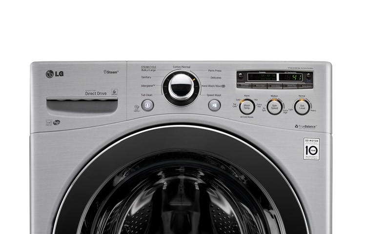 LG Lavadora/Secadora Carga Frontal, 40lbs/18kg, 6MotionDD, TurboWash™, color Tipo Acero Inox, WD3250HSA