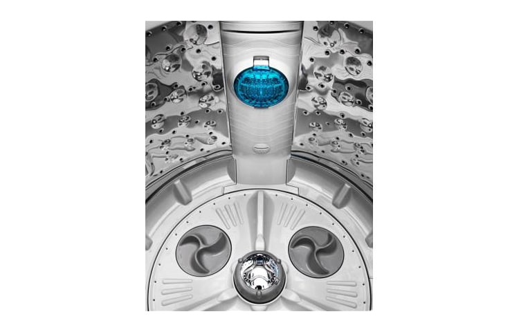 LG Lavadora Spirit DDD, Carga Superior, 12Kg/26Lbs, 6Motion, color Silver, WF-S1258ETD