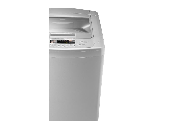 LG Lavadora Carga Superior, Turbo Drum, 12kg/26lbs, Color Gris , WF-T1102TP
