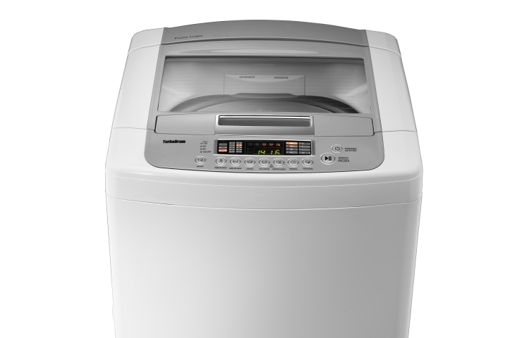 LG Lavadora Carga Superior, Turbo Drum, 12kg/26lbs, Color Blanco, WF-T1210TP