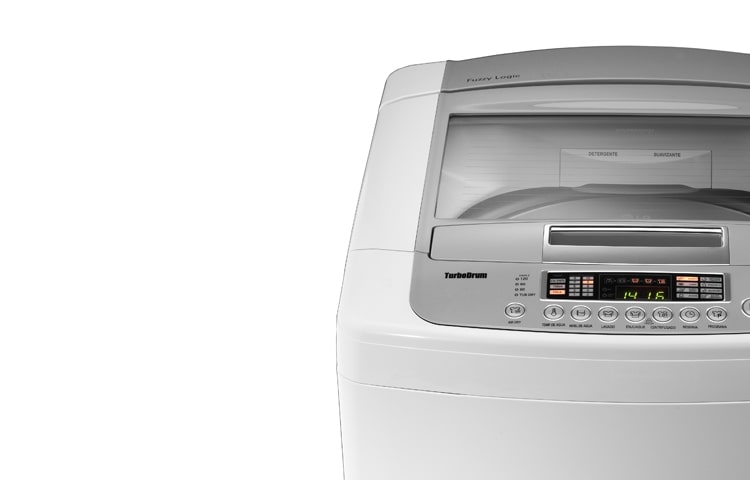LG Lavadora Carga Superior, Turbo Drum, 12kg/26lbs, Color Blanco, WF-T1210TP