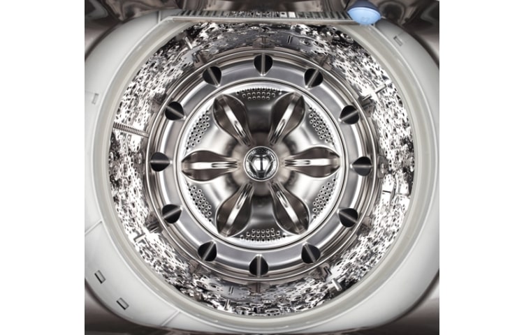 LG Lavadora LG 6Motion DD, Carga Superior, 29lbs/13kg, color Acero Inoxidable, WFS1337EPD