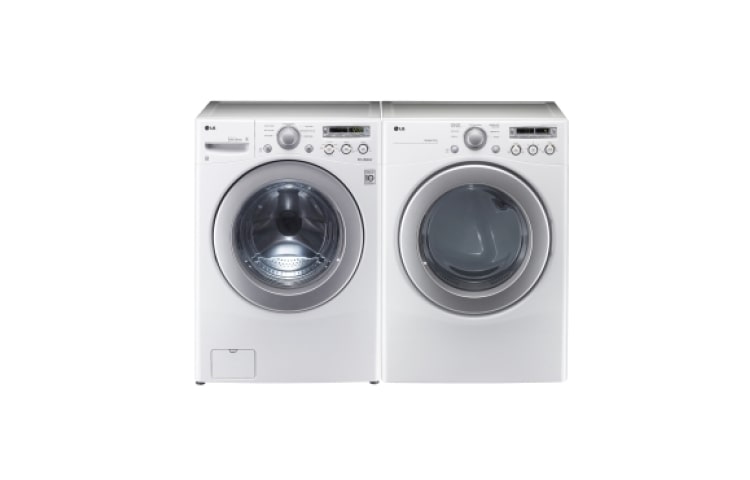 LG Lavadora carga frontal, 6MotionDD, 35lbs/16kg, color blanco, WM2250CW