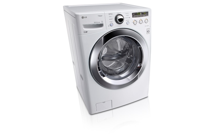 LG Lavadora Carga Frontal, 40lbs/18kg, 6MotionDD, TurboWash™, color Blanco, WM3050CW