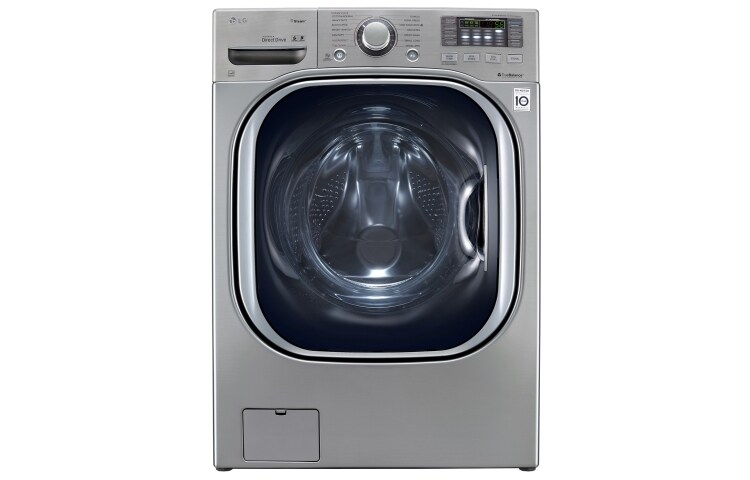 LG Lavadora Carga Frontal, 49lbs/22kg, 6MotionDD, TurboWash™, color Tipo Acero Inoxidable, WM4270HVA