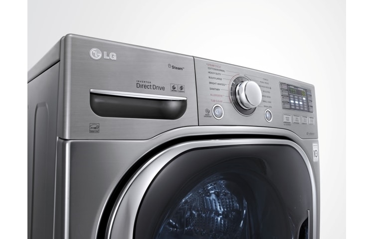 LG Lavadora Carga Frontal, 49lbs/22kg, 6MotionDD, TurboWash™, color Tipo Acero Inoxidable, WM4270HVA