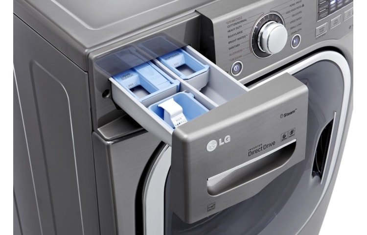 LG Lavadora Carga Frontal, 49lbs/22kg, 6MotionDD, TurboWash™, color Tipo Acero Inoxidable, WM4270HVA