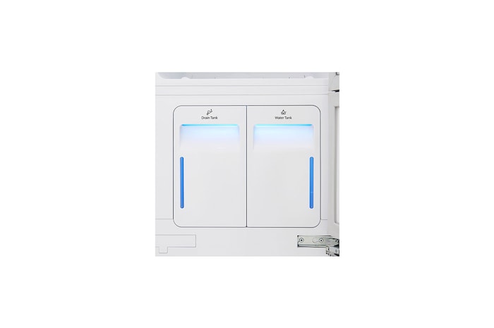 Vista de los tanques de agua y drenado en Styler s3mfbn.