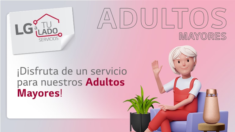 ¡Disfruta de un servicio para nuestros Adultos Mayores!