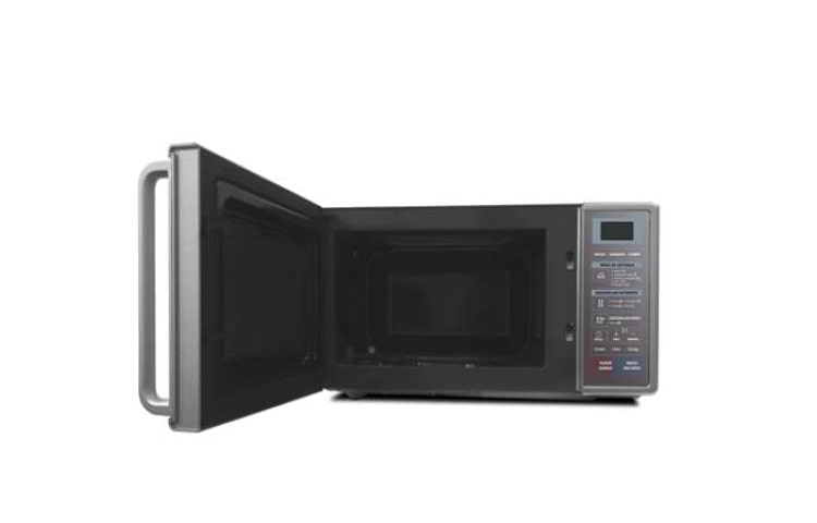 LG Horno Microondas Grill, 0,8 pies3 de capacidad, color Gris, MH0849B