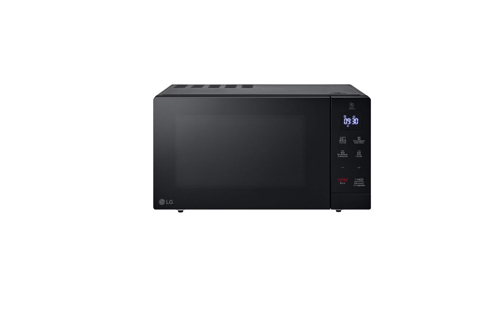 Vista frontal Horno Microondas LG