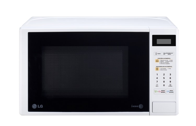 Vista frontal de HORNO MICROONDAS SENCILLO, 0.7 PIES DE CAPACIDAD, COLOR BLANCO MS0742DW