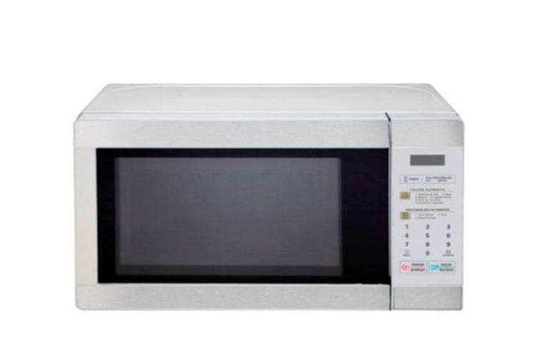 Vista frontal de Horno Microondas, 0,7 pies3 de capacidad, acabado en acero inoxidable MS0742U