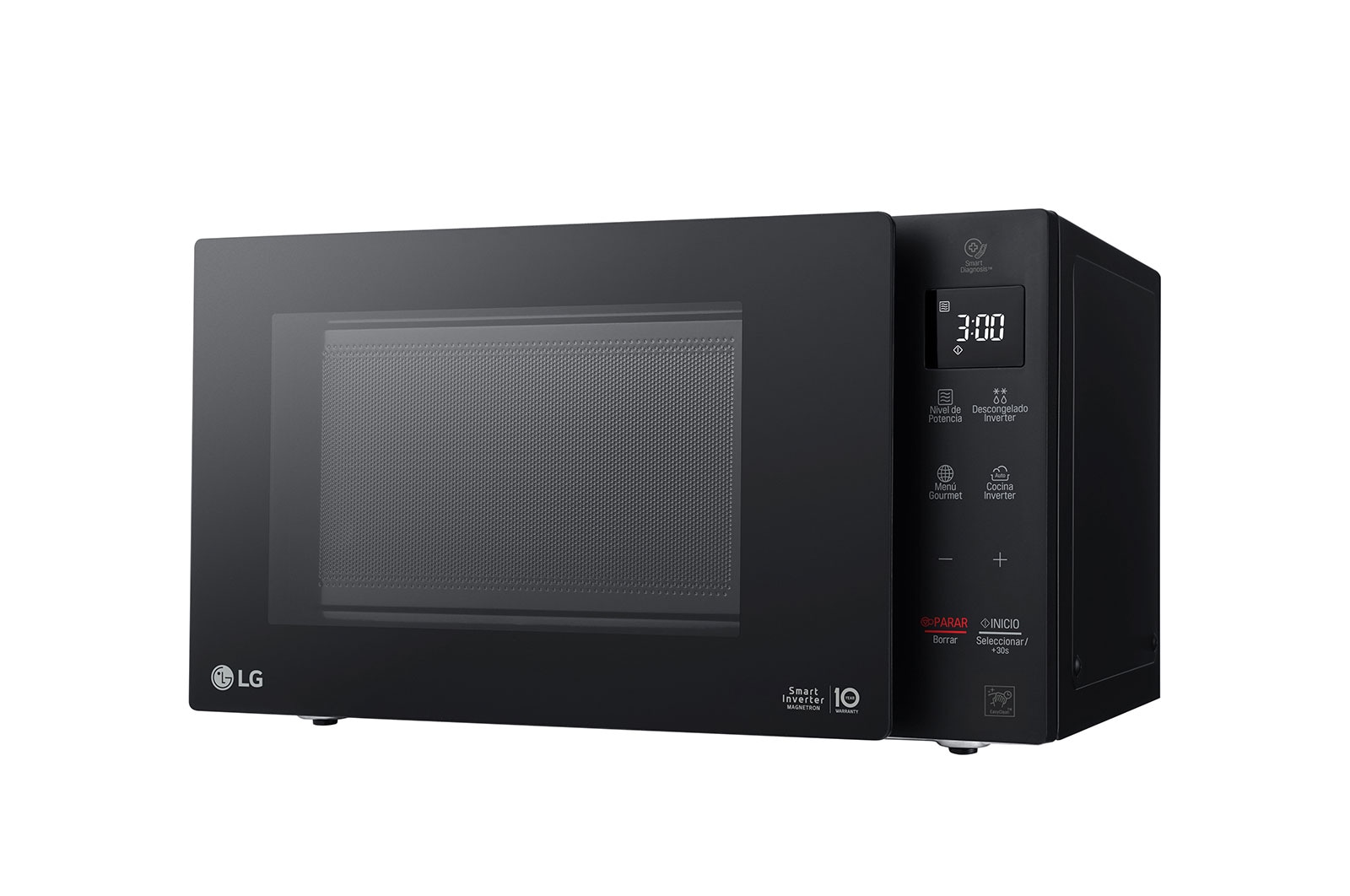 LG Horno Microondas LG NeoChef™ con Smart Inverter 25 lt, EasyClean™, Luz LED, MS0939GIB