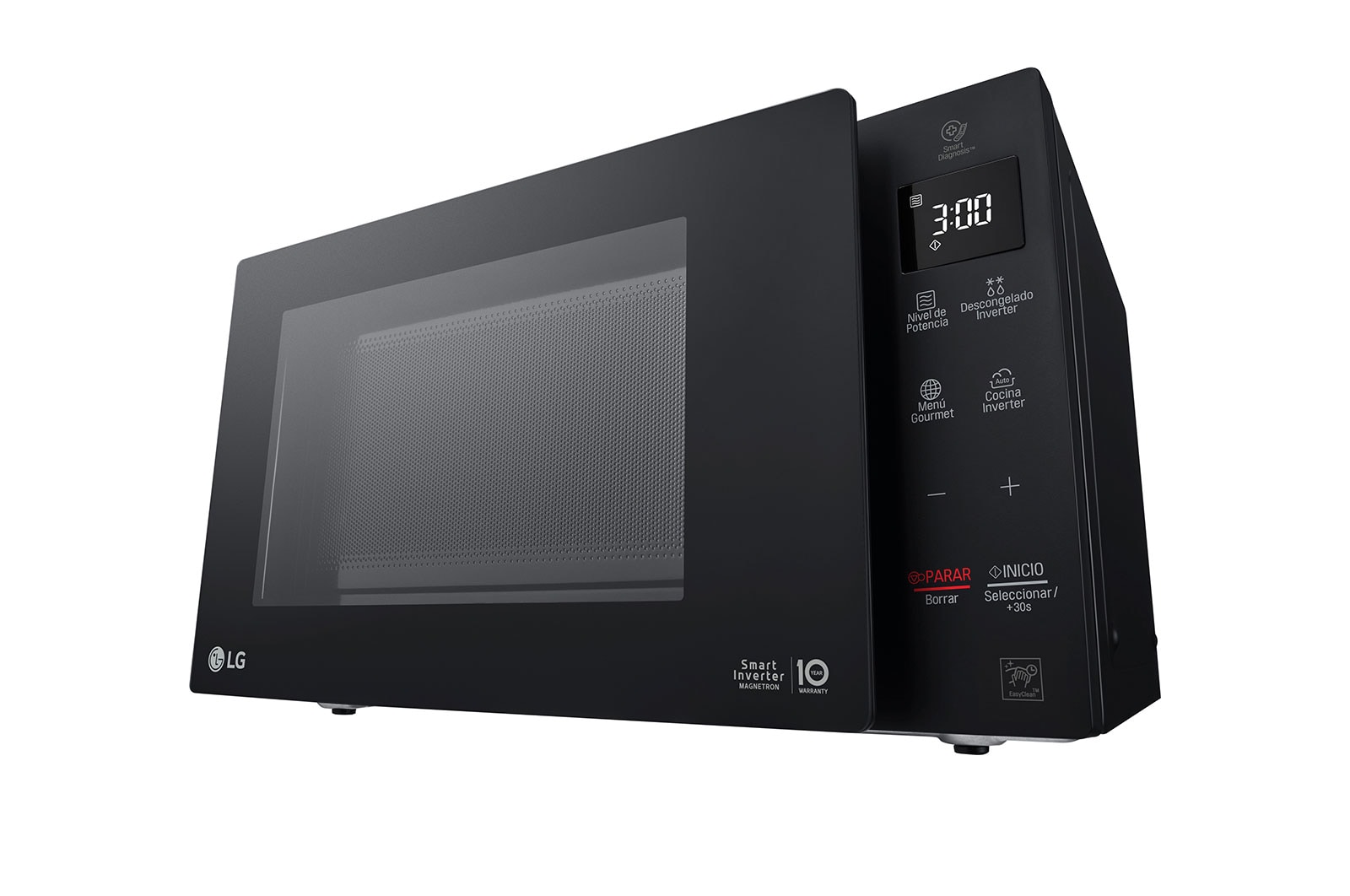 LG Horno Microondas LG NeoChef™ con Smart Inverter 25 lt, EasyClean™, Luz LED, MS0939GIB