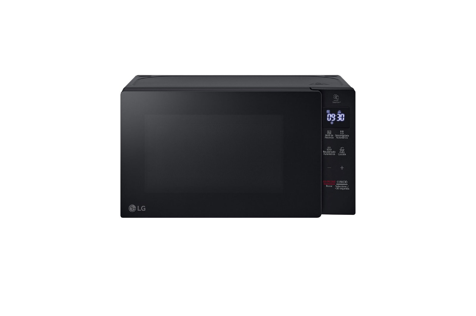 Vista frontal Horno Microondas LG