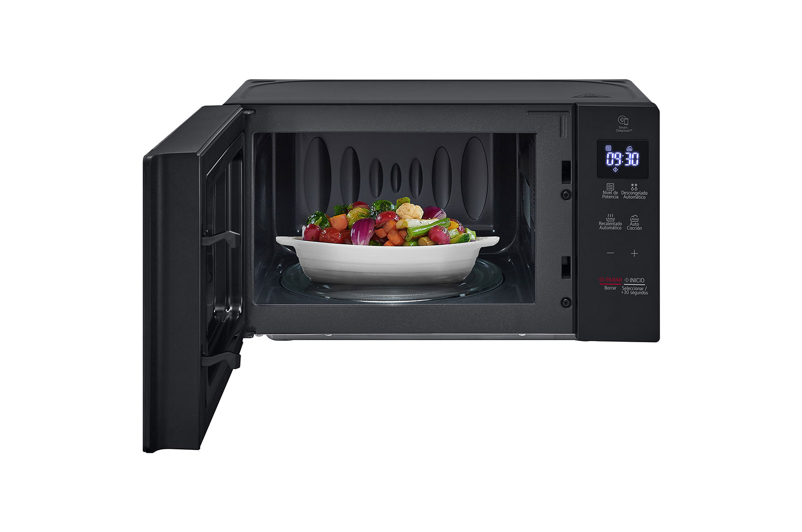 LG Horno Microondas - MS2032GAS NeoChef Slim - 20 lt - Solo, MS2032GAS