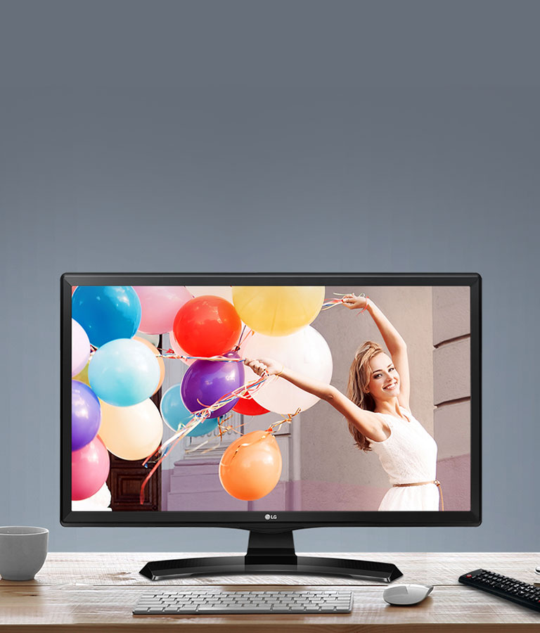 Disfrute tanto de TV como de Monitor