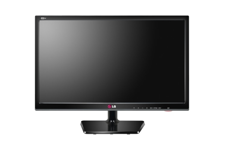 Vista frontal de Vive lo mejor de dos mundos en una sola pantalla con el monitor TV LG 24MN33A
