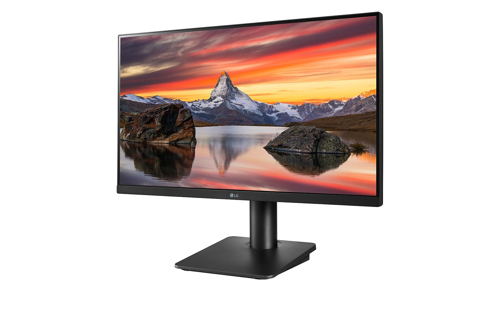 LG Monitor IPS 24 Pulgadas FHD Ajustable que aumenta la productividad, 24MP450-B