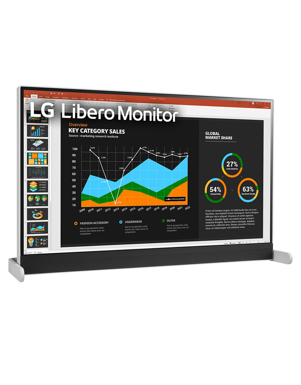 LG Libero Monitor 27BQ70QC-S PCモニター Monitor Libero QHD de 27 pulgadas con Cámara Web Full HD