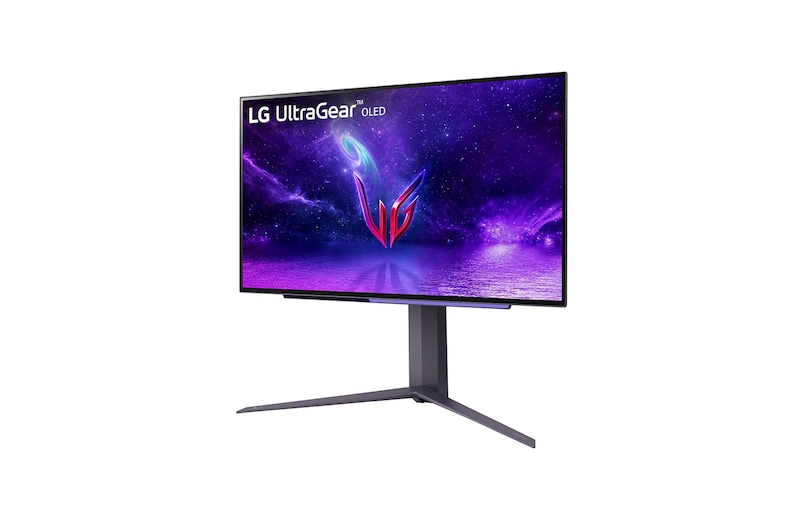 LG Monitor Gamer OLED 27" QHD LG UltraGear de 240 Hz y 0,03 Ms Pivoteable, 27GR95QE-B