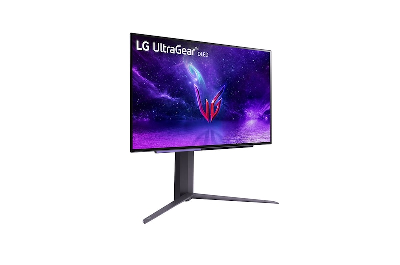 LG Monitor Gamer OLED 27" QHD LG UltraGear de 240 Hz y 0,03 Ms Pivoteable, 27GR95QE-B