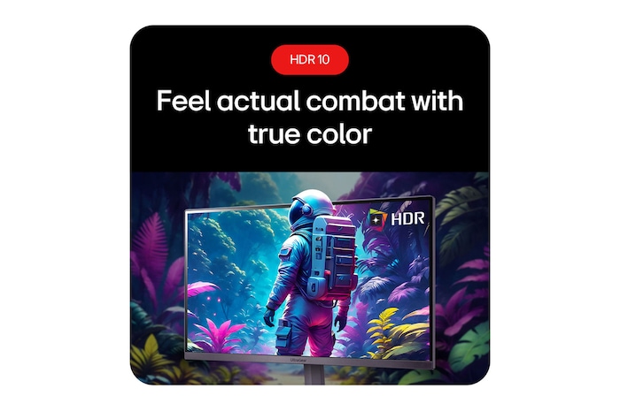 Feel actual combat with true color