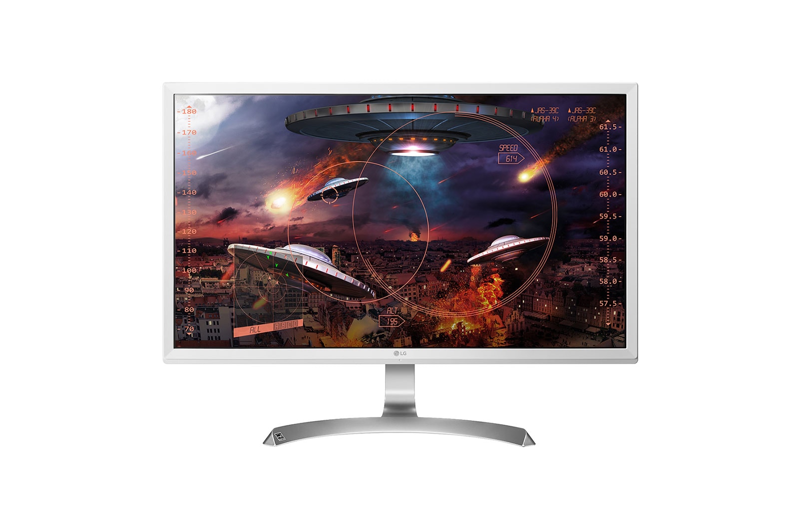 Vista frontal de Monitor UHD 4K 27&#34; 27UD59-W