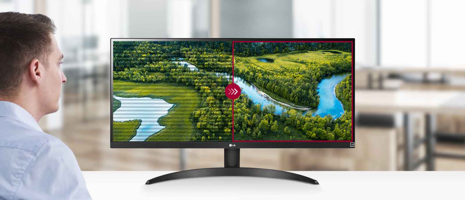 Experimenta más con el Monitor LG UltraWide™ 29