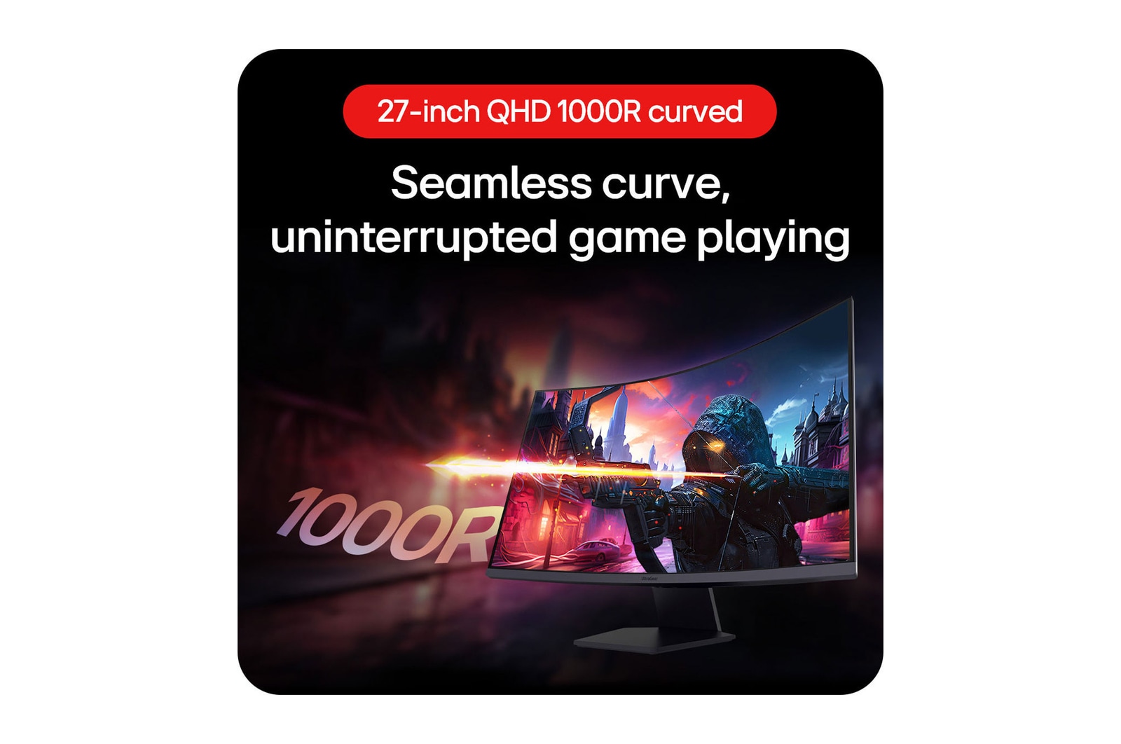 Seamless curve uninterrupted game playing