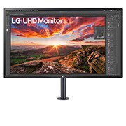 LG Monitor UHD 4K de 31,5" con Ergo, 32UK580-B
