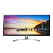 Vista frontal de Monitor 34” con IPS HDR WFHD 34BK650-W