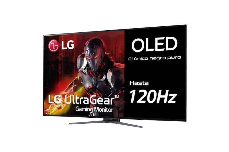 LG Monitor Gamer OLED 4K de 48 Pulgadas UltraGear 120 Hz 0.1ms (GtG), 48GQ900-B