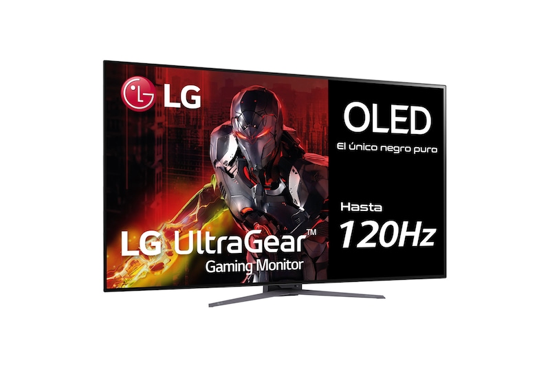 LG Monitor Gamer OLED 4K de 48 Pulgadas UltraGear 120 Hz 0.1ms (GtG), 48GQ900-B