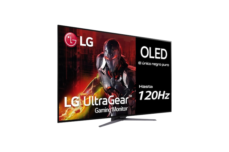 LG Monitor Gamer OLED 4K de 48 Pulgadas UltraGear 120 Hz 0.1ms (GtG), 48GQ900-B